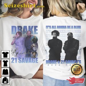 21 Savage Drake Its All A Blur Tour 2023 Shirt