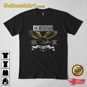 3 Doors Band Lover Down Tour Classic T-Shirt Gift For Fan