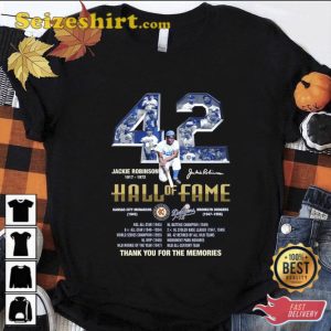 42 Jackie Robinson Kansas City Monarchs Brooklyn Dodgers 1917-1972 Shirt