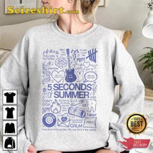 5 Seconds Of Summer Music Tour fan Gift Sweatshirt