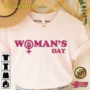 8 March World Woman Day Tee Shirt