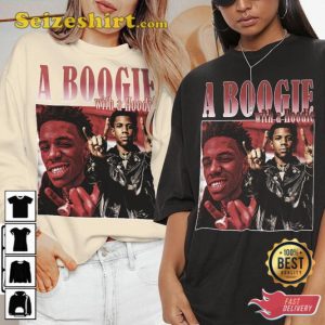 Boogie With A Hoodie Rap Shirt Gift For Fan