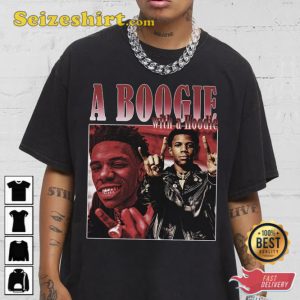 Boogie With A Hoodie Rap Shirt Gift For Fan