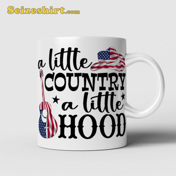 A Little Country Hood Mug Music Gift