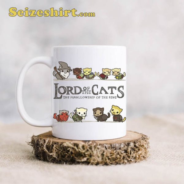 A Purrfect Gift For Rings Fans Mug