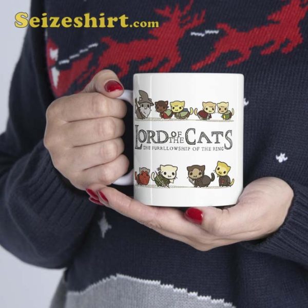 A Purrfect Gift For Rings Fans Mug