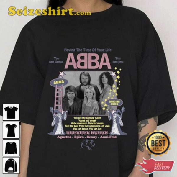 Abba The Tour Music T-Shirt Gift For Fan