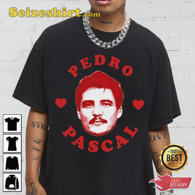Actor Pedro Pascal Narcos Shirt