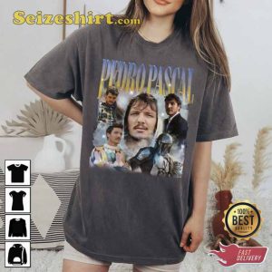 Actor Pedro Pascal Shirt Retro 90s Unisex Shirt