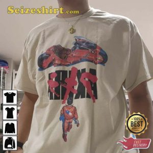Akira Manga Vintage Mens T-Shirt