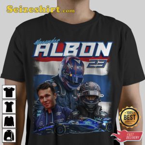 Alexander Albon Williams Formula One Racing Shirt