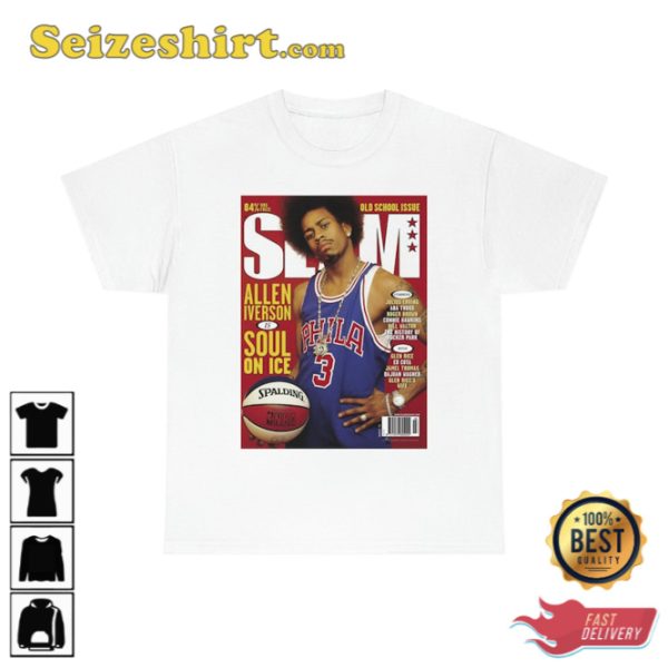 Allen Iverson Philadelphia 76ers Basketball Shirt