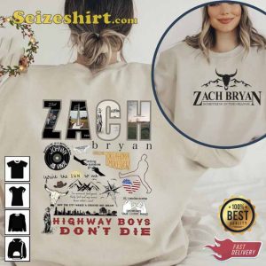 American Heartbreak Album Cover Zach Bryan Shirt