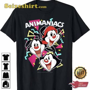 Animaniacs Yakko Wakko Dot Party Portrait T-Shirt