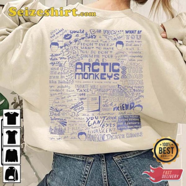 Arctic Monkeys Mar Trending Unisex Gifts 2 Side Sweatshirt