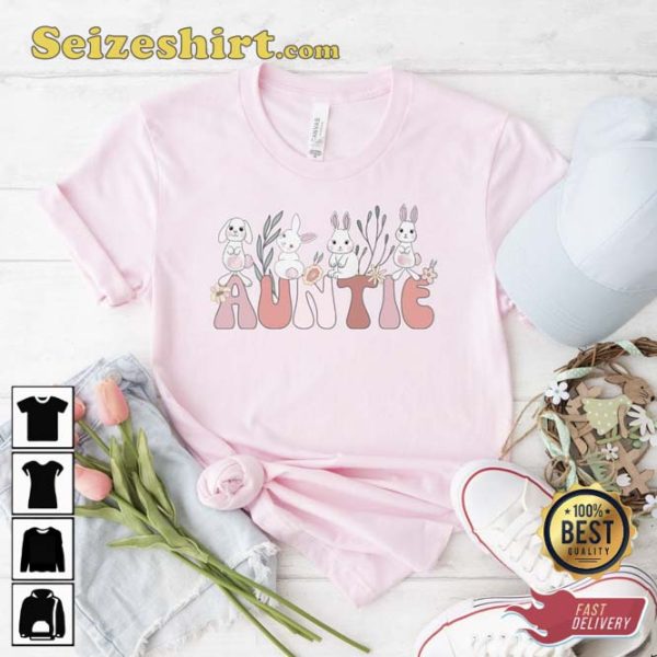 Auntie Easter Pregnancy Announcement Shirt