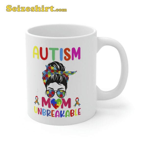 Autistic Autism Awareness Mom Life Mug
