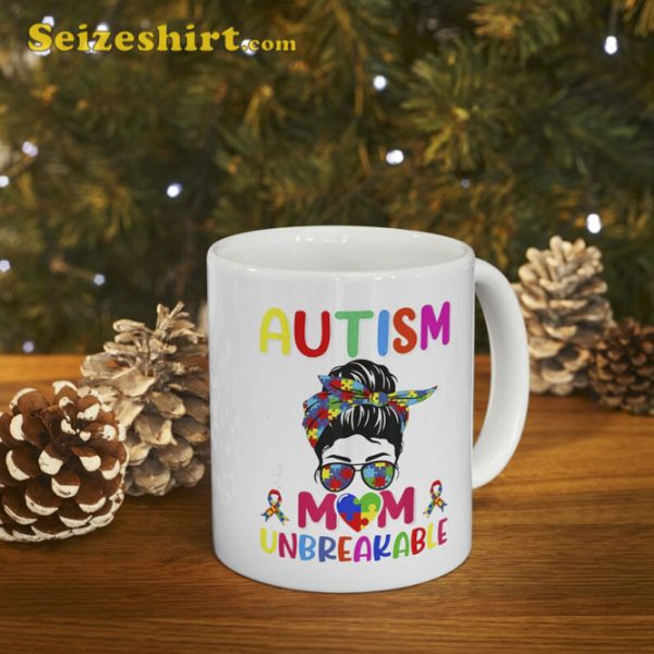 Autistic Autism Awareness Mom Life Mug