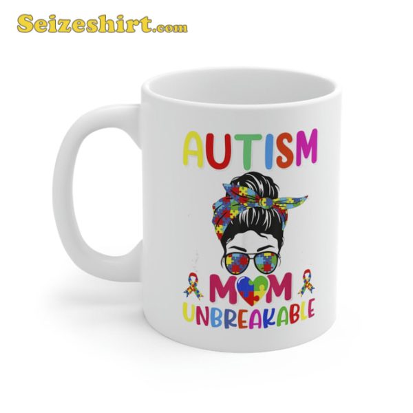 Autistic Autism Awareness Mom Life Mug