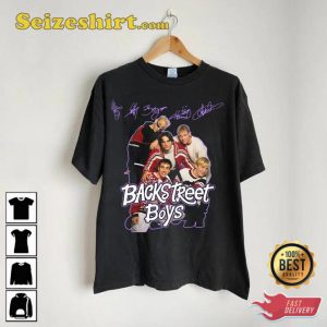 Backstreet Boys Retro Band Old School Rock T Shirt