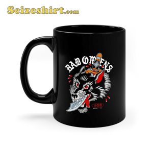 Bad Omens Band Wolf Dagger 2023 Tour Of The Concrete Coffee Mug