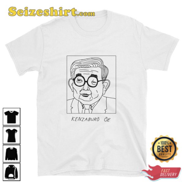 Badly Drawn Authors Kenzaburo Oe Unisex T-Shirt