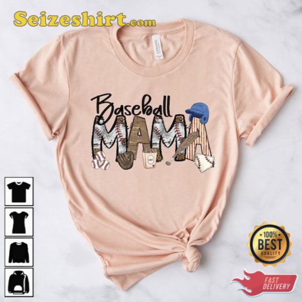 Baseball Mama Shirt Mothers Day Gift