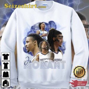 Basketball Ja Morant Shirt Vintage 90s Memphis Shirt
