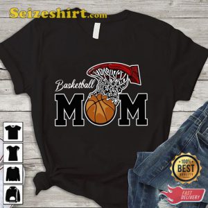 Basketball Mom T-Shirt Mothers Day Gift
