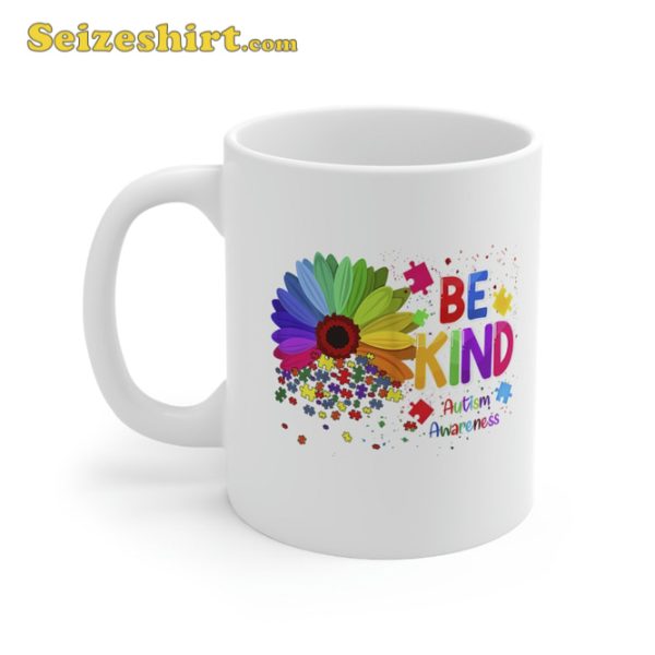 Be Kind Autism Awareness Gifts For Mom Mothers Day Mug