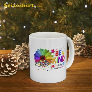 Be Kind Autism Awareness Gifts For Mom Mothers Day Mug
