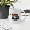 Bearly Awake White Glossy Coffee Ceramic Tea Mug