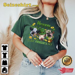 Bella Canvas Lucky Heifer St Patricks T-Shirt
