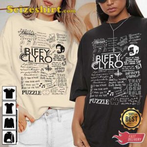 Biffy Clyro Lyric Album Song Music T-Shirt