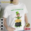 Bitcoin Happy St Patrick’s Day Leprechaun T-shirt