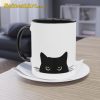 Black Cat Coffee Mug Cat Gifts
