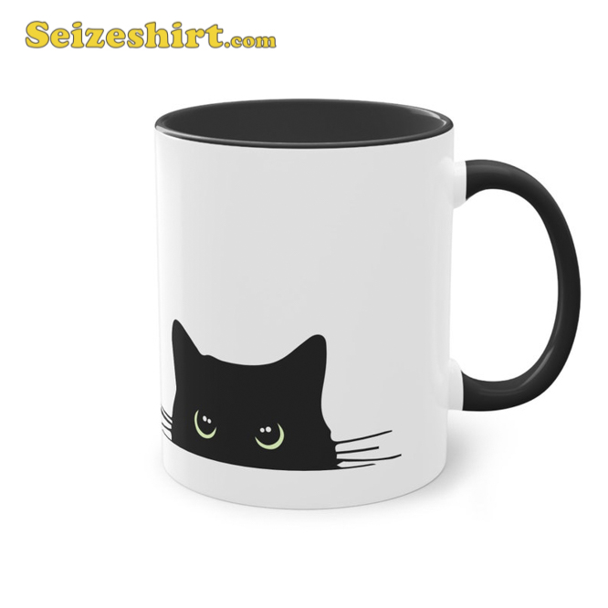 Black Cat Coffee Mug Cat Gifts