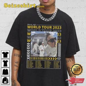 Blink 182 Music Tour 2023 Top Album Billboard Music Shirt