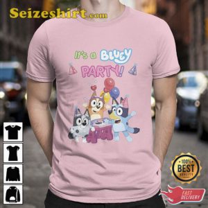 Bluey And Bingo Its a Bluey Party Shirt