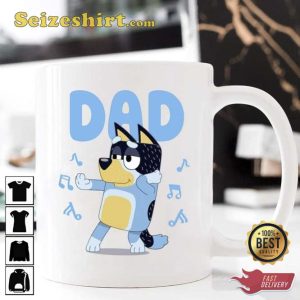 Bluey Dancing Dad Ever Mug