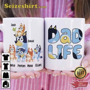 Blueys Family Dad Life Coffee Mug