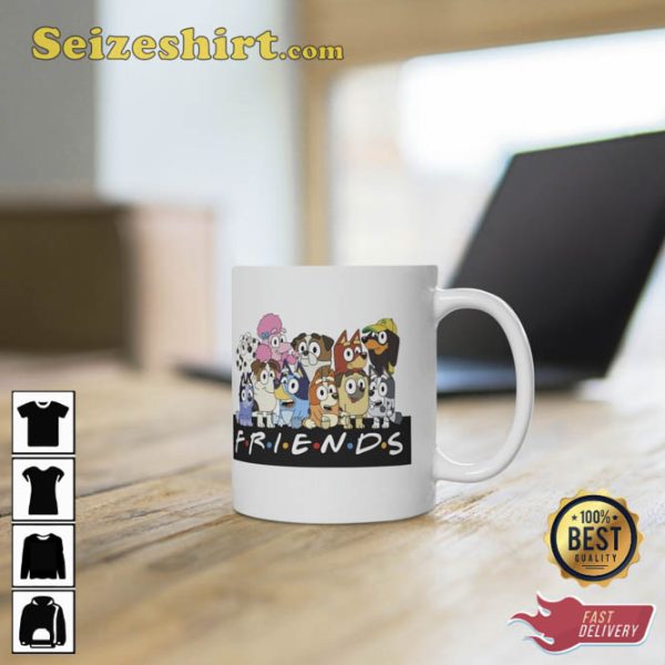 Bluey Family Friends Coffee Mug