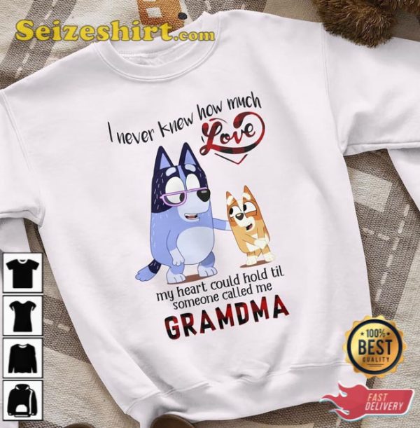 Bluey Family I Never Know How Much Love Shirt