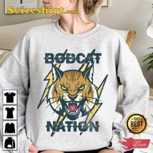 Bobcat Football Pride School Spirit Wear Unisex Sweatshirt