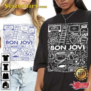 Bon Jovi Vintage Trending Unisex Gifts T-Shirt