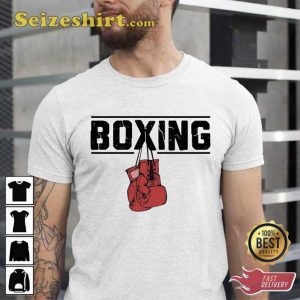 Boxing Gloves I Love Boxing Fight Lover Tee Shirt