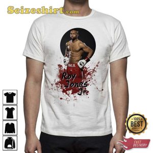 Boxing Roy JOnes Jr Tribute Graphic Top Tee Shirt