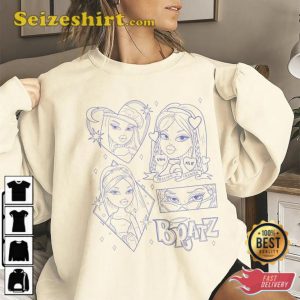 Bratz Doodle Art Lyric Album Song Music T-Shirt