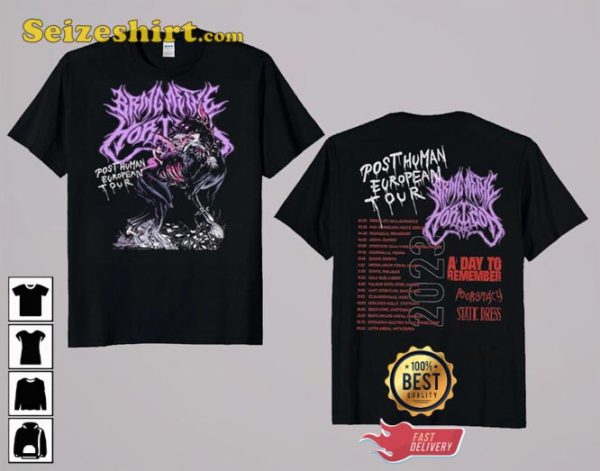 Bring Me The Horizon Post Human Rock Metal Concert 2023 Tour Sweatshirt