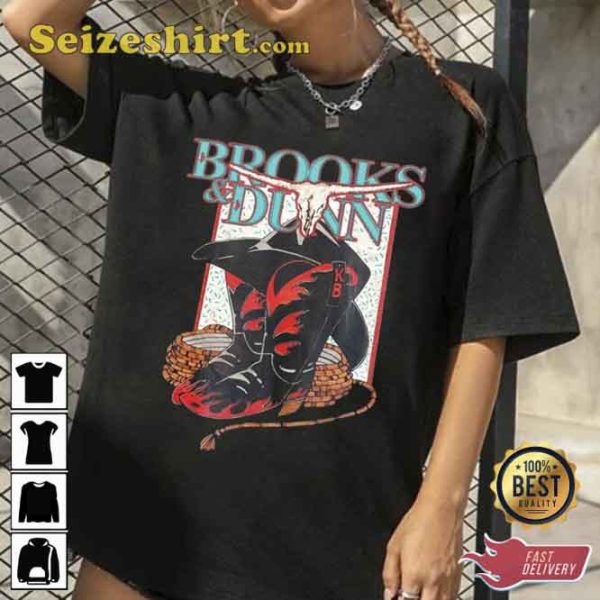 Brooks Dunn Reboot 2023 Tour Shirt